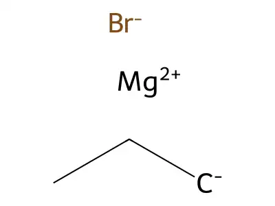 Bromopropylmagnesium structure