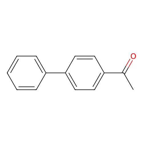 4-Acetylbiphenyl structure