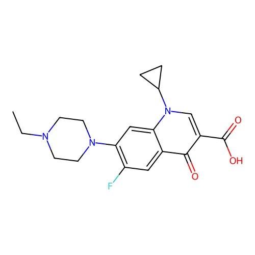 Enrofloxacin structure
