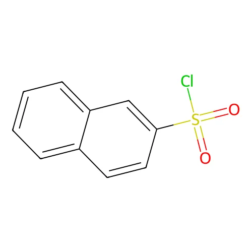 2-Naphthalenesulfonyl chloride structure