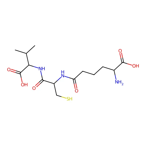 DL-N(1)Cys-DL-Val-OH.H-DL-Aad(1)-OH structure