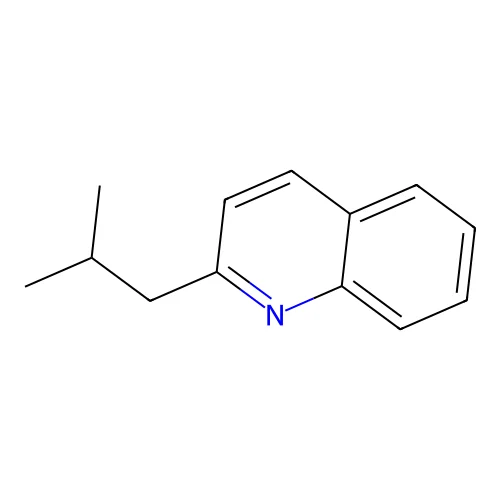 2-Isobutylquinoline structure