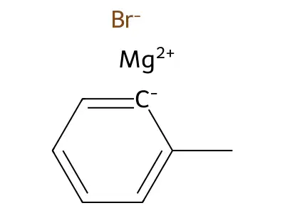 Bromo-o-tolylmagnesium structure