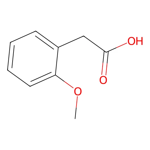 2-Methoxyphenylacetic acid structure