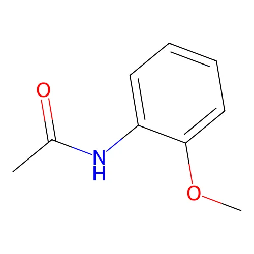 Acetamide, N-(2-methoxyphenyl)- structure