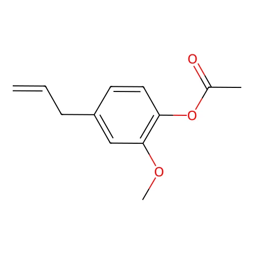 Eugenyl Acetate structure