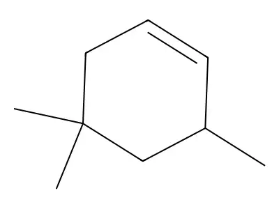 3,5,5-Trimethylcyclohexene structure