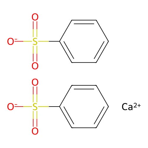 Calcium di(benzenesulphonate) structure