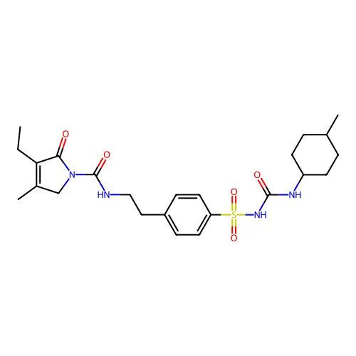 glimepiride structure