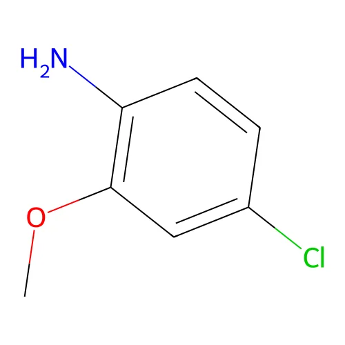 Benzenamine, 4-chloro-2-methoxy- structure