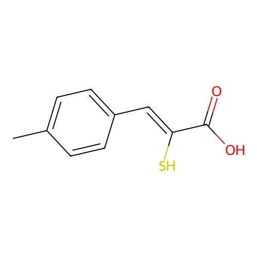 3-(4-Methylphenyl)-2-sulfanylprop-2-enoic acid structure