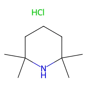 Piperidine, 2,2,6,6-tetramethyl-, hydrochloride (1:1) structure