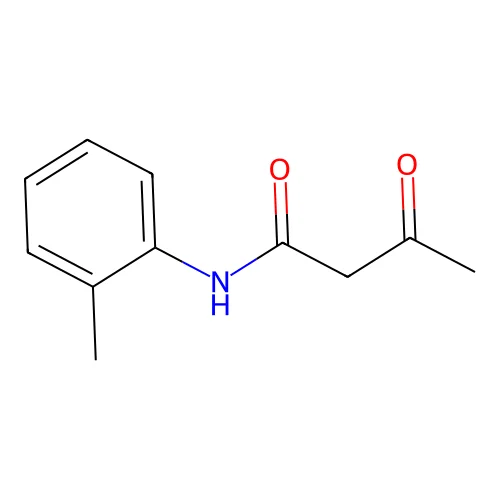 2'-Methylacetoacetanilide structure