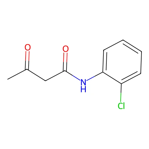 Acetoacetyl-2-chloroanilide structure