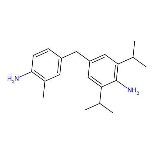 4-((4-Amino-m-tolyl)methyl)-2,6-diisopropylaniline structure