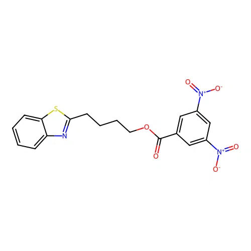 4-(1,3-Benzothiazol-2-yl)butyl 3,5-dinitrobenzoate structure