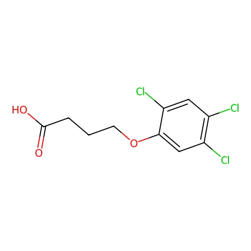 4-(2,4,5-Trichlorophenoxy)butyric acid structure