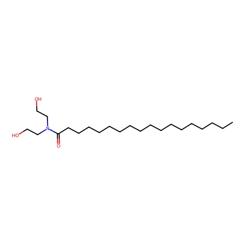 N,N-Bis(2-hydroxyethyl)octadecanamide structure