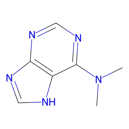6-Dimethylaminopurine structure