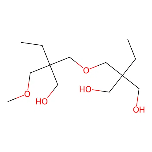 2-Ethyl-2-((2-(hydroxymethyl)-2-(methoxymethyl)butoxy)methyl)propane-1,3-diol structure