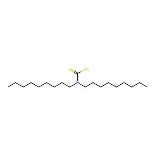 Di(nonyl)carbamodithioic acid structure