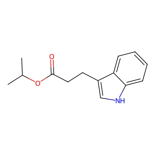 Propan-2-yl 3-(1h-indol-3-yl)propanoate structure
