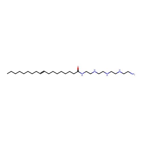 Tetraethylenepentaminooleamide structure