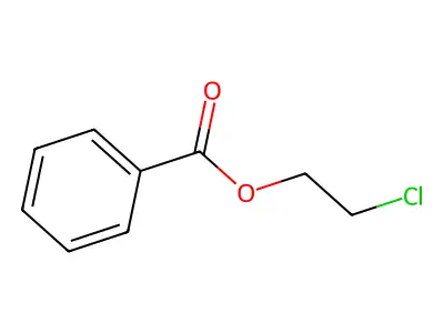 2-Chloroethylbenzoate structure
