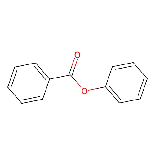 Phenyl benzoate structure
