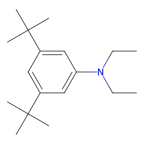 3,5-Bis(1,1-dimethylethyl)-N,N-diethylaniline structure