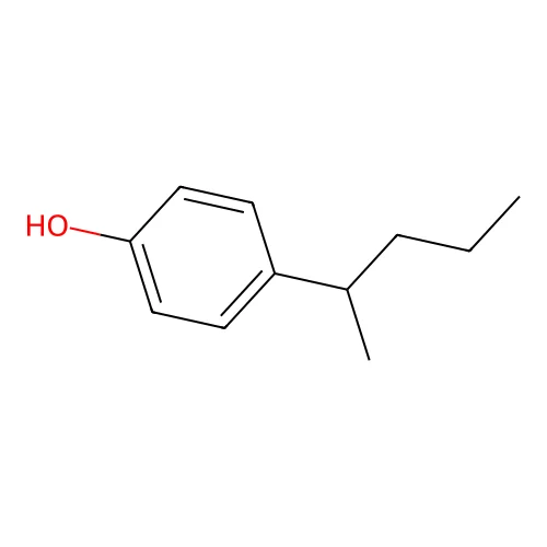 p-sec-Amylphenol structure