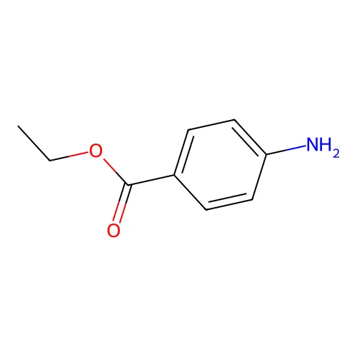 Benzocaine structure