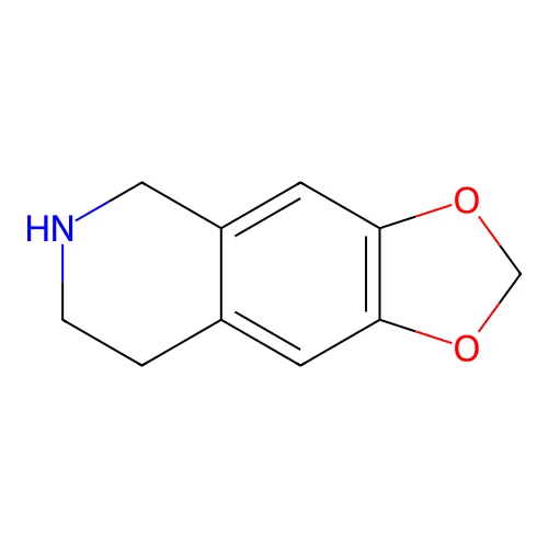 5,6,7,8-Tetrahydro-1,3-dioxolo(4,5-g)isoquinoline structure