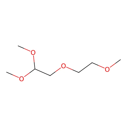 1,1-Dimethoxy-2-(2-methoxyethoxy)ethane structure