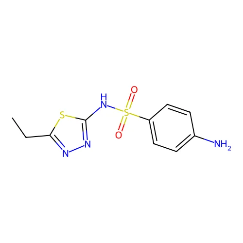 Sulfaethidole structure