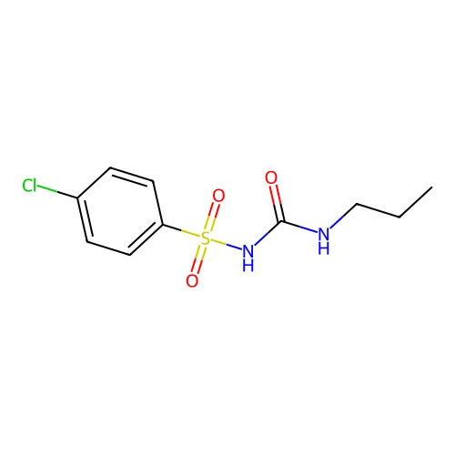 Chlorpropamide structure
