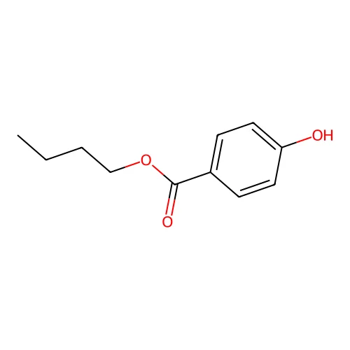 Butylparaben structure