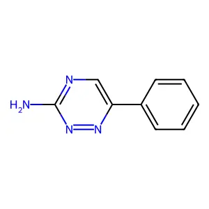 6-Phenyl-1,2,4-triazin-3-amine structure