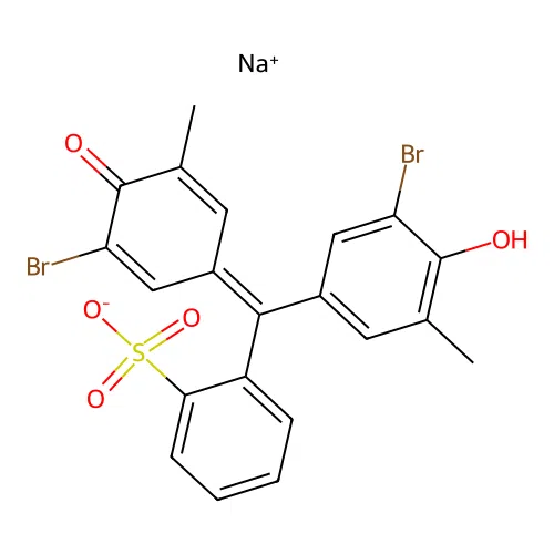 Bromcresol Purple sodium structure