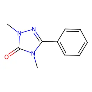 3H-1,2,4-Triazol-3-one, 2,4-dihydro-2,4-dimethyl-5-phenyl- structure