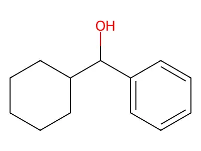 alpha-Cyclohexylbenzenemethanol structure