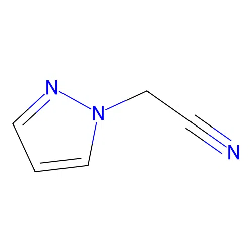 2-(1H-pyrazol-1-yl)acetonitrile structure