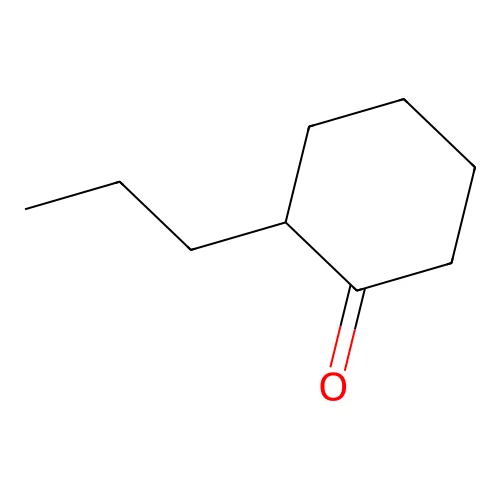 Cyclohexanone, 2-propyl- structure