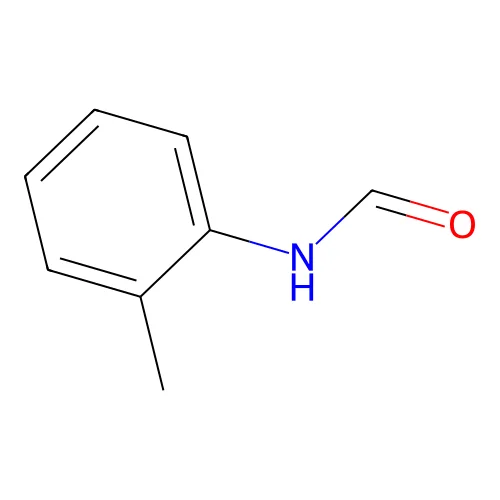 Formamide, N-(2-methylphenyl)- structure
