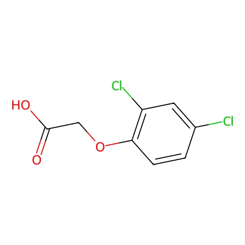 (2,4-Dichlorophenoxy)Acetic Acid structure