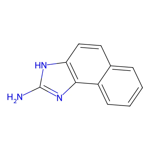 1H-Naphth(1,2-d)imidazole, 2-amino- structure