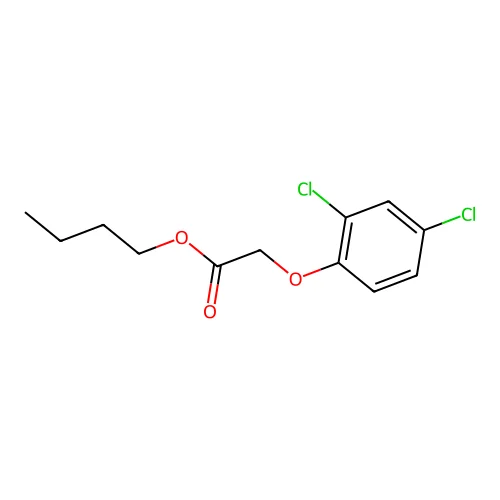 2,4-D n-butyl ester structure