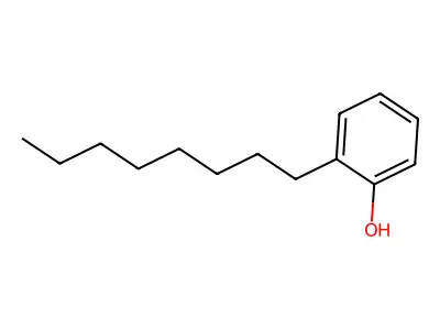 n-Octylphenol structure