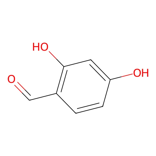 2,4-Dihydroxybenzaldehyde structure