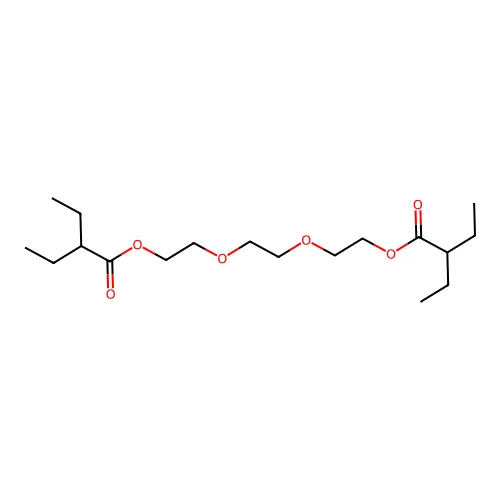 Triethylene glycol bis(2-ethylbutyrate) structure